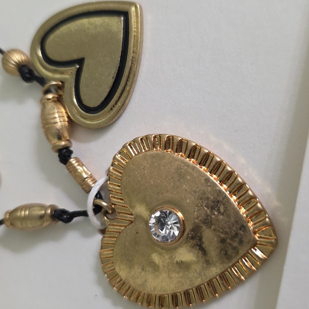 ZARA Multi Charm Heart Necklace - Picture 14 of 17